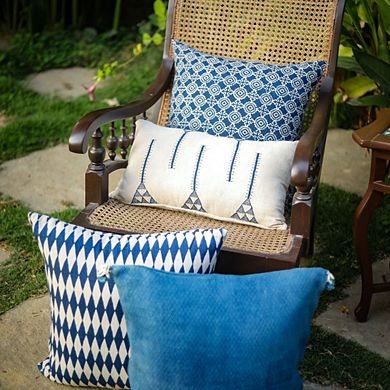 Yuma Indigo Pillow Cover