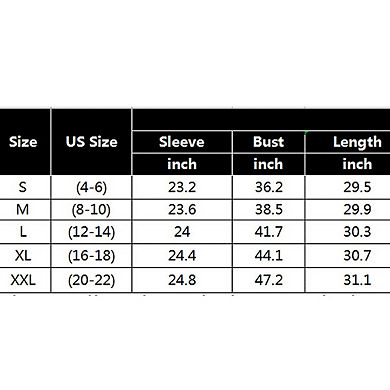 Women's Long Sleeve Open Front Cardigan Casual Loose Lightweight Cardigans with Pockets