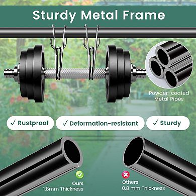 30 x 10 Inch Lawn Leveling Rake with Ergonomic Handle
