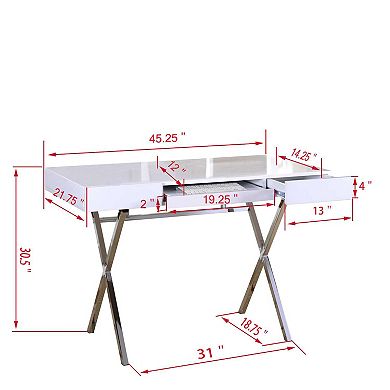 Kings Brand Furniture Home and Office Workspace Computer Desk