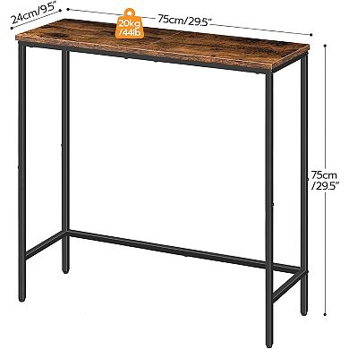 29.5" Narrow Console Table, for Entryway, Sofa Side Display,Hallway, Bedroom, Living Room, Foyer,