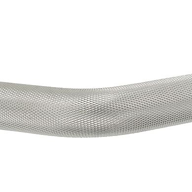 Sunny Health & Fitness 47" Threaded EZ Curl Chrome Bar