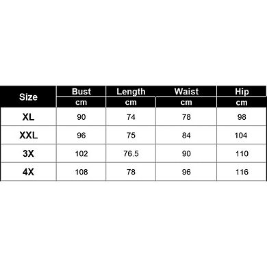 Women's Plus Size Tankini Set Tropical Print Tops And Shorts Quick Dry Bathing Suit 2 Piece Swimsuit