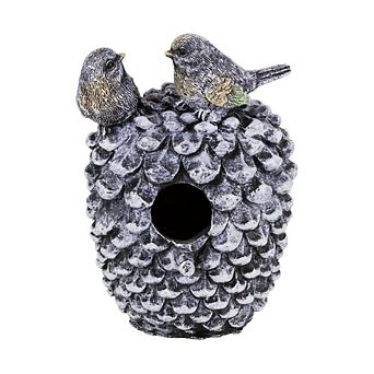 Solid Made Pinecone Hanging Bird House
