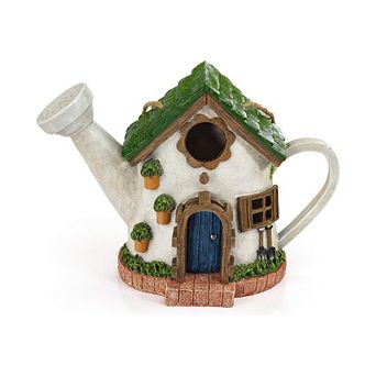 Decorative Vintage Watering Can Bird House