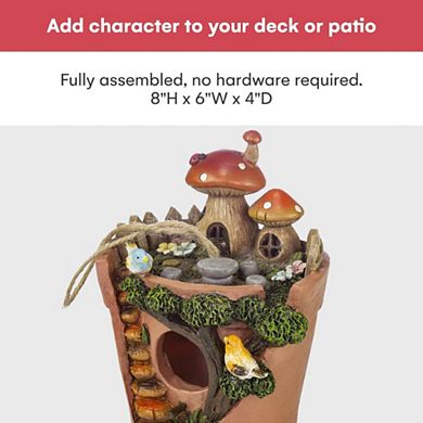 Flower Pot Decorative Hanging Bird House