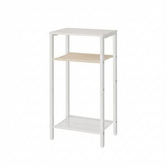 Narrow End Table With Storage