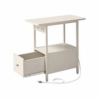 End Table With Charging Station