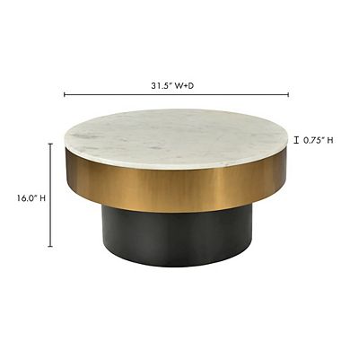 Moe's Home Collection Dado Coffee Table White