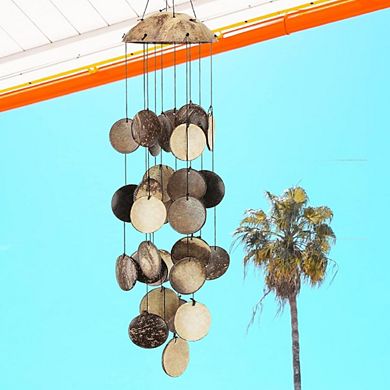 Handmade Coconut Shell Wind Chimes