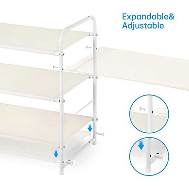 Stackable Fabric Shoe Rack