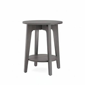 Classic Wooden Round End Table