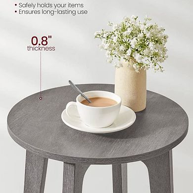 Classic Wooden Round End Table