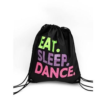 Capezio Eat. Sleep. Dance. Drawstring Bag