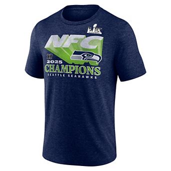 Men's NFL 2025 NFC Champions Seattle Seahawks Graphic Tee