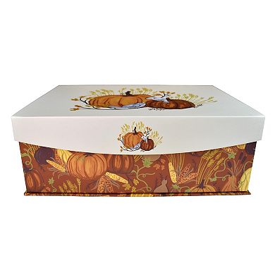 Celebrate Together™ Fall Pumpkin Placed Paperbox