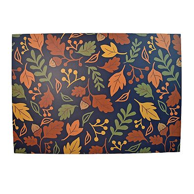 Celebrate Together™ Fall Navy Leaves Paperbox Set