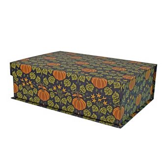 Celebrate Together™ Fall Pumpkin Block Print Paperbox