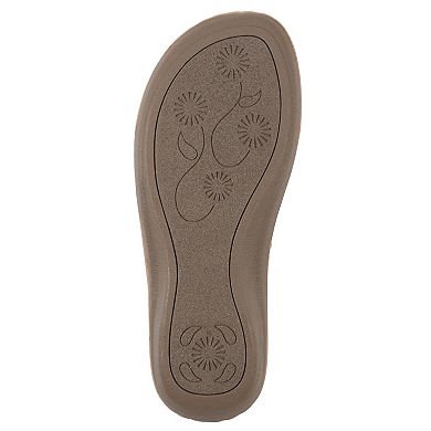 Cliffs by White Mountain Chill 2 Women's Floral Wedge Sandals