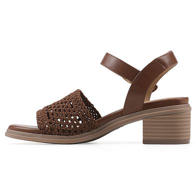 Cliffs by White Mountain Cortland Women's Block Heel Sandals