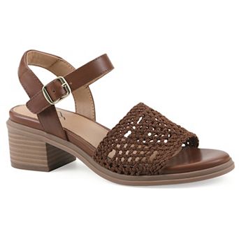 Cliffs by White Mountain Cortland Women's Block Heel Sandals