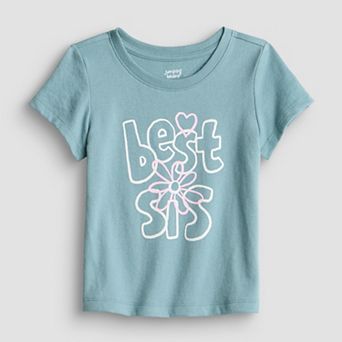 Baby & Toddler Girl Jumping Beans® Short Sleeve Graphic Tee