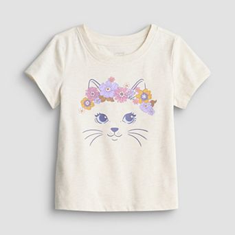 Baby & Toddler Girl Jumping Beans® Short Sleeve Graphic Tee