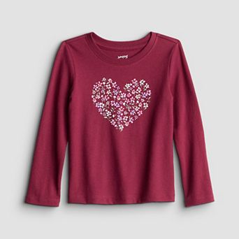 Baby & Toddler Girl Jumping Beans® Core Long Sleeve Tee