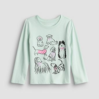 Baby & Toddler Girl Jumping Beans® Core Long Sleeve Tee