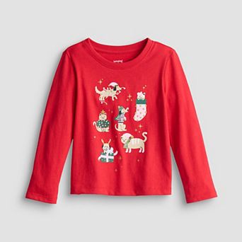 Girls 4-12 Jumping Beans® Core Long Sleeve Tee