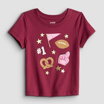 Girls 4-12 Jumping Beans® Core Short Sleeve Tee