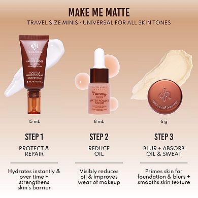 Mini Yummy Skin Matte Finish Skin Prep Essential Kit