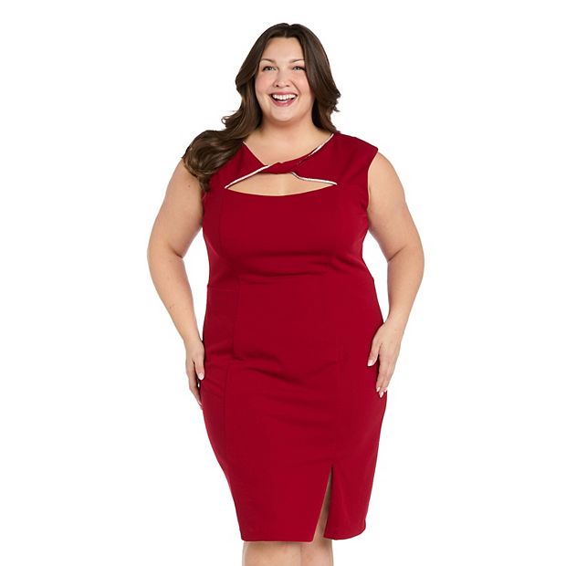 r & m richards cocktail & party dresses R & M Richards Women's Short Metallic Cocktail Dress, Black, 10