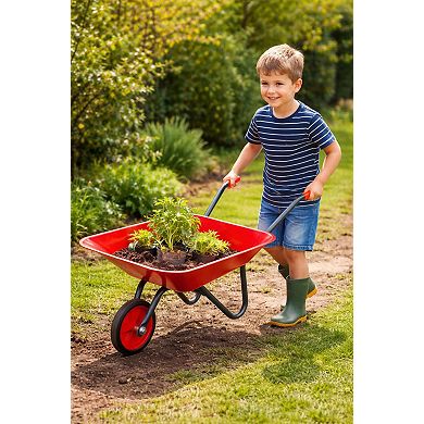 Gener8 Heavy Duty Metal Wheelbarrow