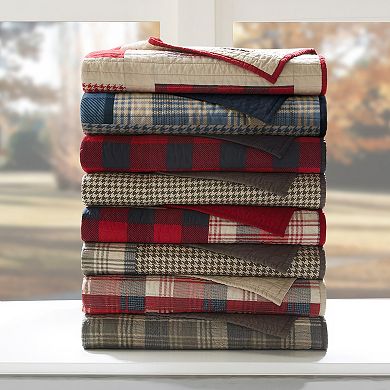Woolrich Winter Hills Quilted Throw Blanket