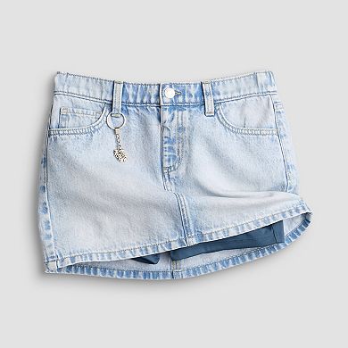 Girls 4-20 SO® Five Pocket Denim Skort in Regular & Plus Size