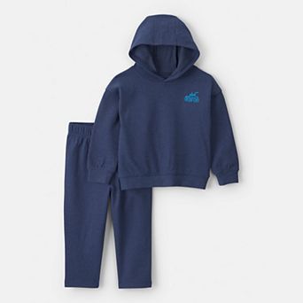 Toddler Boy Carter's 2 pc Truck Hoodie & Pant Set