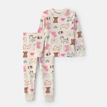 Toddler Girls Carter's 2 pc Pajama Top & Pajama Bottoms Set