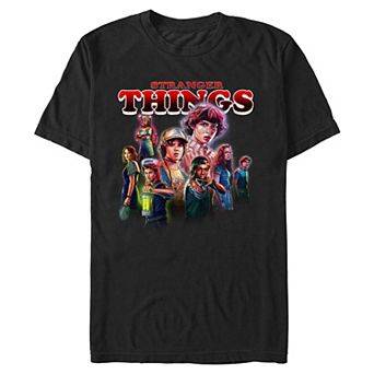 Men's Stranger Things Glowing Kids Graphic Tee