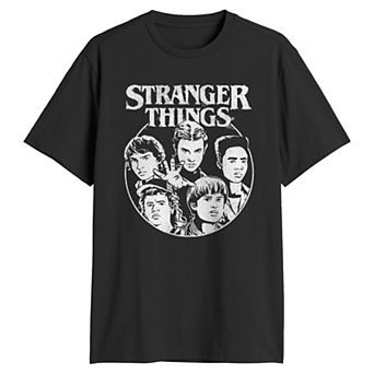 Men's Stranger Things Children Stamp Graphic Tee