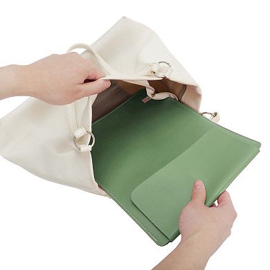 14" Tablet and Laptop Sleeve with Accessories Pouch 1 Set