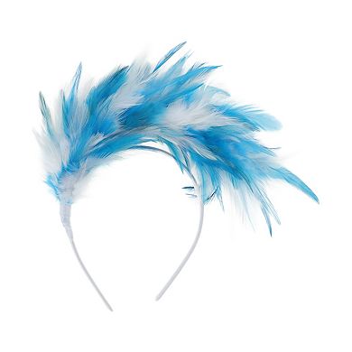 Color Matching Feathers Headband for Women 1 Pc