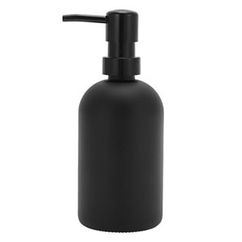 Durable Cylinder Frosted Soap Dispenser 1 pc