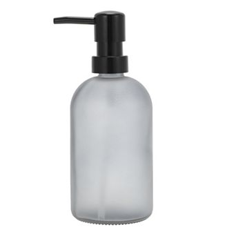 Durable Cylinder Frosted Soap Dispenser 1 pc