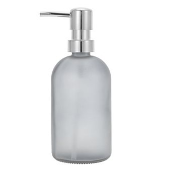 Durable Cylinder Frosted Soap Dispenser 1 pc