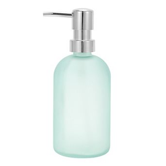Durable Cylinder Frosted Soap Dispenser 1 pc