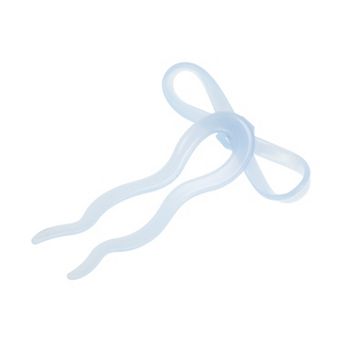 Bow Wave Chignon Pin for Women 1 pc