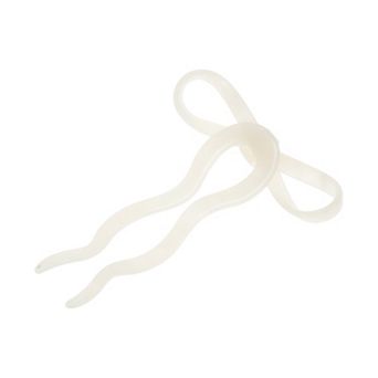 Bow Wave Chignon Pin for Women 1 pc