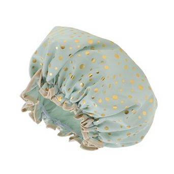 1 pc Reusable Dots Shower Cap for Shower