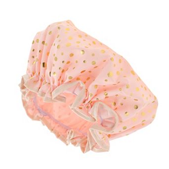 1 pc Reusable Dots Shower Cap for Shower